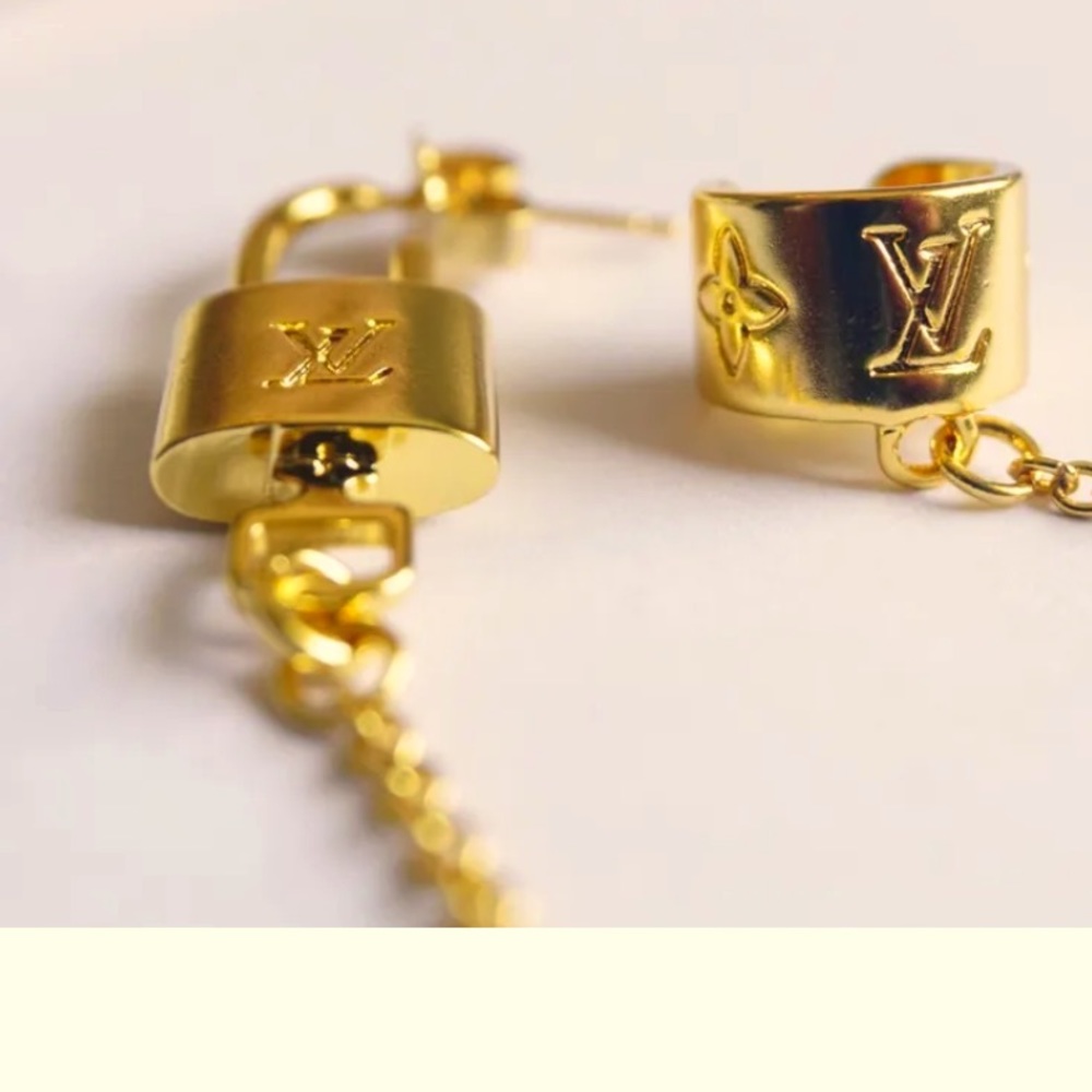 Beautiful authentic LV earrings